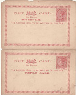 NEW ZEALAND 1886 POSTCARD (*) - Covers & Documents