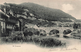 [-5%] SUISSE - Saint Ursanne - Pont - Village - Editeur Timothée Jacot - Carte Postale Ancienne - Saint-Ursanne