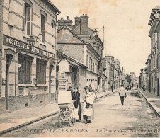 Sotteville Les Rouen * La Poste Et La Rue De La Républisue * Landau Poussette Pram Kinderwagen Nounous - Sotteville Les Rouen