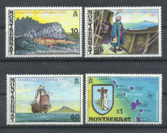 MONTSERRAT    YVERT  292/95   MNH  ** - Christophe Colomb