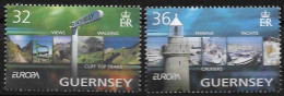 2004 Guernsey   Mi. 1002-3 ** MNH Europa - 2004