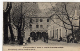 Amelie Les Bains Café Et Terrasse Des Thermes Romains - Amélie-les-Bains-Palalda