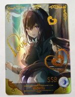 CARTE SEXY GIRL MANGA MINT HOLO PRISM Girl Waifu SSR -Orihime Inoue - Bleach De - Other & Unclassified