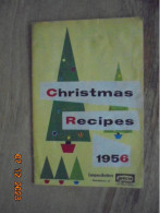 Christmas Recipes 1956 - Laura Piepgras - Home Service Department, Central Electric & Gas Company - Lincoln, Nebraska - Americana