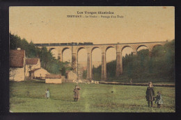 CP 88 XERTIGNY Le Viaduc Passage D'un Train - Xertigny