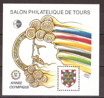 CNEP - 1992 - N° 15 - Neuf ** - Année Olympique - Salon Philatélique De Tours - CNEP
