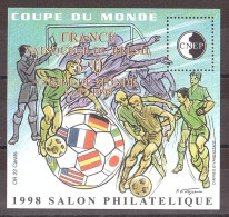 CNEP - 1998 - N° 27 - Neuf ** - Coupe Du Monde De Football Surchargé Or - Salon Philatélique De Lyon - CNEP