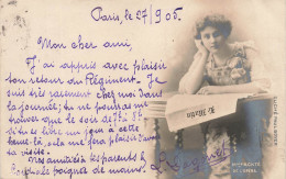 MILITARIA - Madame Ackté De L'Opéra - Lettre - Carte Postale Ancienne - Other & Unclassified