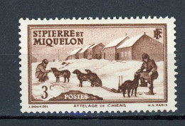 SAINT PIERRE ET MIQUELON - ATTELAGE -   N° Yt 168** - Neufs