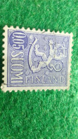 FİNLANDİYA--1960--70            LION        0.05 MK       DAMGALI - Used Stamps