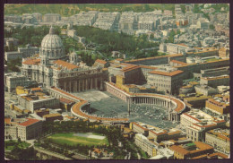 VATICAN VEDUTTA AEREA CARTE TAXEE - Vatican