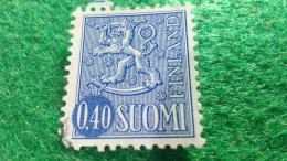 FİNLANDİYA--1960--70            LION        0.40 MK       DAMGALI - Used Stamps