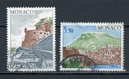 MONACO: -  VUE - N° Yvert  990+991 Obli. - Used Stamps