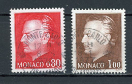 MONACO: -  PRINCE RAINIER - N° Yvert  993+994 Obli. - Used Stamps