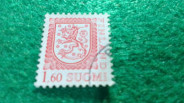 FİNLANDİYA--1970--80            LION        1.60 MK       DAMGALI - Used Stamps