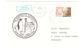 16 NOVEMBRE 1986 OSLO RESEARCH EXPEDITION - Covers & Documents