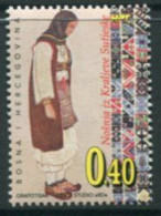 BOSNIA HERCEGOVINA (CROAT) 2000 Ethnological Heritage MNH / **.  Michel 65 - Bosnie-Herzegovine