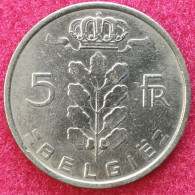 Monnaie Belgique - 1975 - 5 Francs - Type Cérès En Néerlandais - 5 Frank