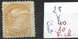 CANADA 28 * Côte 40 € ( Charnière Forte ) - Unused Stamps