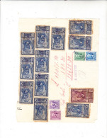 DOCUMENTO 1944 Con Blocco Di Fiscali - Revenue Stamps