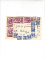 DOCUMENTO 1944 Con Blocco Di Fiscali - Revenue Stamps