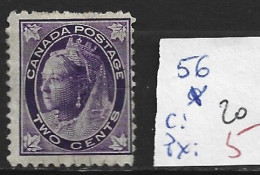 CANADA 56 * Côte 20 € - Unused Stamps