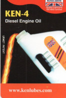 PAKISTAN - URMET - ADVERTISING - KEN-4 DIESEL ENGINE OIL - MINT - Pakistan