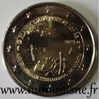 FINLANDE - 2 EURO 2021 - 100 ANS ILES ALAND - SPL - Finnland