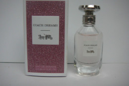 COACH :" COACH DREAMS"  MINI  EDP 4,5 Ml NEUVE   LIRE ET VOIR !! - Miniaturen Flesjes Dame (met Doos)