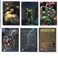 DJ07 - PROMO CARDS COMIC IMAGES - CONAN - Otros & Sin Clasificación