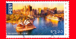 AUSTRALIA  - Usato - 2019 - Posta Internazionale - Belle Città - Beautiful Cities - Sydney - 3.20 - Used Stamps