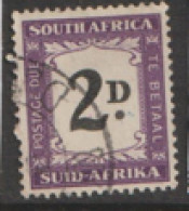 South Africa  1950 SG  D40   2d Postage Due  Fine Used - Gebruikt