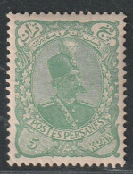 IRAN / PERSE - N°101 * (1898) Mouzaffer Ed Din : 5k Vert - Iran