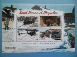 SPM 2021 Y/T F1255  " Engins De Déneigement " Neuf*** - Unused Stamps