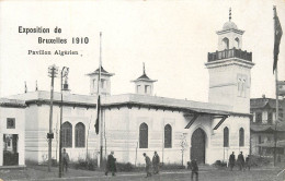 Exposition De Bruxelles 1910 Pavillon Algerien - Festivals, Events