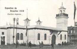 Exposition De Bruxelles 1910 Pavillon Algerien - Feesten En Evenementen
