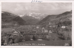 E157) SCHRUNS Im Montafon Mit Zimbaspitze - Vorarlberg - Schöne Alte FOTO AK Mit Haus DETAILS Alt - Schruns