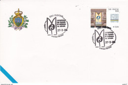 San Marino.campionati Del Mondo Di Ciclismo Su Strada Spec Canc 27-03-1999 - Lettres & Documents