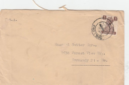 India Old Cover Mailed - 1936-47 Koning George VI