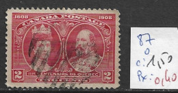 CANADA 87 Oblitéré Côte 1.50 € - Used Stamps