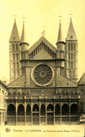 Belgique - Hainaut - Tournai - La Cathédrale - Le Portail Et La Grande Rosace - Tournai