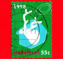 OLANDA - Nederland - Usato - 1998 - Natale - Christmas - Noel - Navidad - Deer And House - 55 - Used Stamps