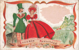 PUBLICITE - Loterie Nationale - Des Jeux Des Ris - Indications Barométriques - Carte Postale Ancienne - Reclame