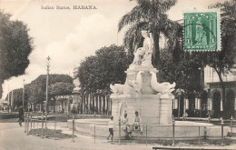 CUBA - Habana - Indian Statue - Carte Postale Ancienne - Kuba