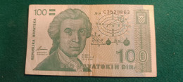 CROAZIA 100 DINARA 1991 - Kroatien