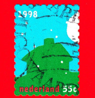 OLANDA - Nederland - Usato - 1998 - Natale - Christmas - Noel - Navidad - House - 55 - Oblitérés