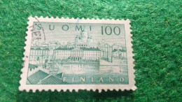 FİNLANDİYA--1960-70-            100 MK         DAMGALI - Used Stamps