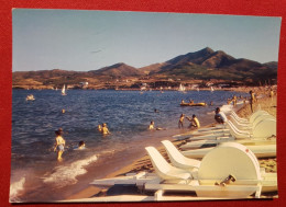 CPM - Argeles Plage -(Pyrénées Orientales) La Plage Et La Chaîne Des Albères - Argeles Sur Mer