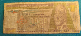 GUATEMALA 50 CENTAVOS 1996 - Guatemala