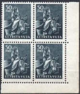 YUGOSLAVIA TRIESTE B - 1951 - 4v - MNH - Ane - Anes - Donkey - Donkeys - Esel - Esels - Burro - Burros - Asino - Asini - Anes